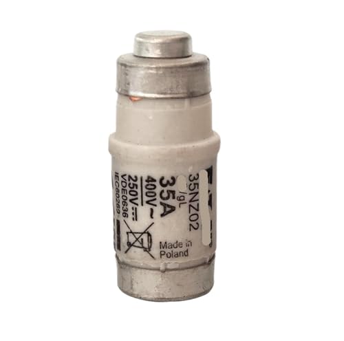 Fusible D02 35NZ02 35A pour eviter les coupures et surchauffes de lignes