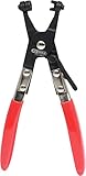 Hose clamp pliers (recessed/slot),220mm, on hang tag