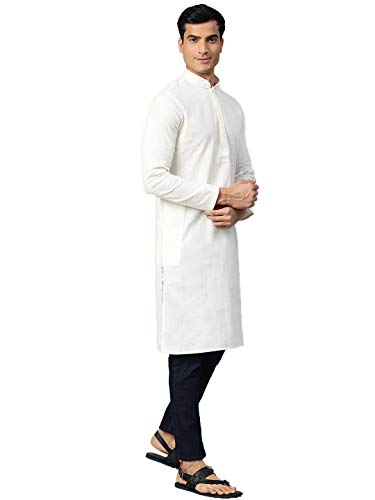 Image of Manthan Art Silk Kurta for Men