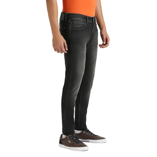 Image of Pepe Jeans Men's Straight Fit Jeans | Mid Rise | Chinox | Jeans for Man