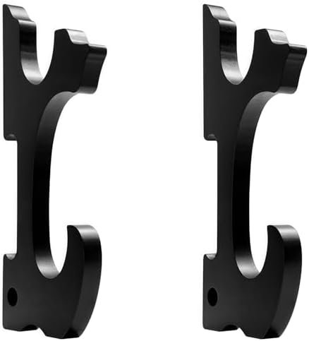 Eforlife 2-Tier Samurai Sword Hanger Display Holder - Adjustable for Katana, Wakizashi, Tanto & Genji Sword Weapon Rack
