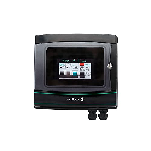 Wallbox Fuse Box Lite para Cargadores de VE: una solución Lista y fácil de Instalar con Cerradura con Llave para Mayor protección, RCD, MCB y clasificación de protección IP65 Cover