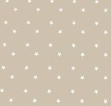 Rectangular 140 x 180cm Home Direct Mantel de Hule, Rectangular 140 x 180cm Estrellas, Beige