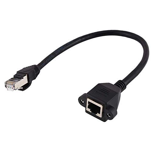 LipiWorld® Rj45 Male to Female LAN Cable LAN Network 8 Pin