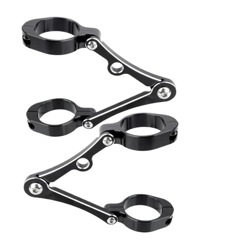Soporte para faros de motocicleta bobber abrazadera tubo horquilla 39mm 41mm