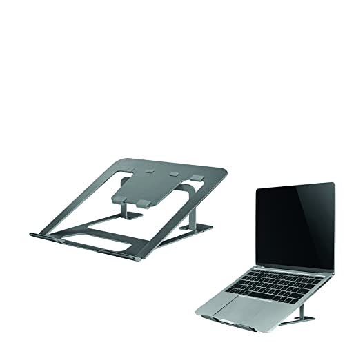 NewStar soporte ergonómico para notebook gris miniatura 2