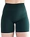 AUROLA Intensify Workout Shorts for Women Seamless Scrunch Short Gym Yoga Running Sport Active Exercise Fitness Shorts(S,Ponderosa Green)