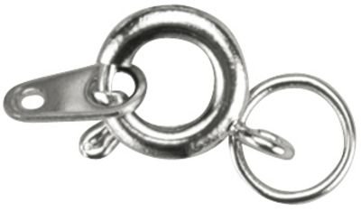 Blue Moon BeadsSpring Rings 7mm, 36/Pkg, Silver