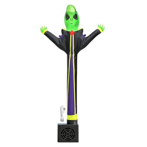 Yunmeryker Air Puppet Dance Títere Inflable Loop Danzante para Escritorio con Tubo Aireador Y Soplador en PVC Resistente Adecuado para Ambientes de, Extranjero, Individual