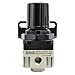 SNS Low Pressure Air Regulator Air Compressor Pressure Regulator With Bracket and Gauge Female Thread 1/4 NPT Adjustable AR2000-N02 (0-40 PSI)
