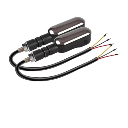 Clignotants projection moto momt DF2 feux d'avertissement fluides 1 paire