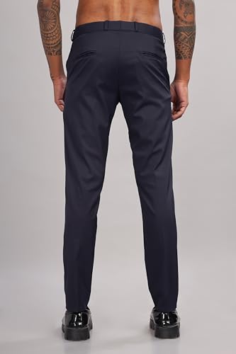 Image of RAGZO Premium Elastic Formal Pants for Men || Formal Trousers for Men Office Wear || Formal Trousers for Men Stretchable