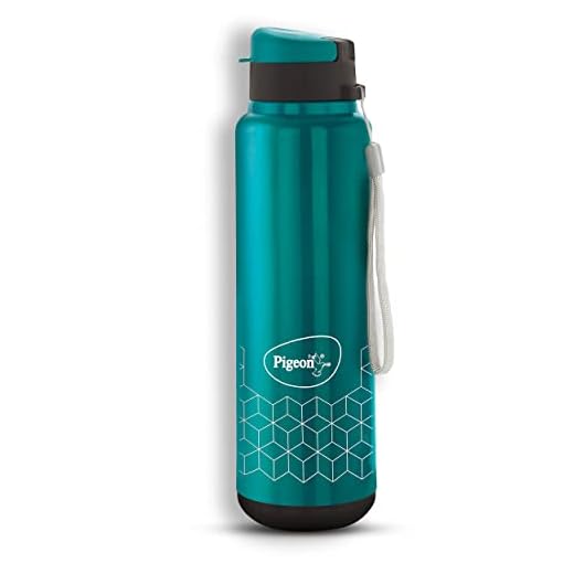 Pigeon by Stovekraft Hue Insulated Stainless Steel Sipper Bottle 500 ml Leak Proof (Blue)