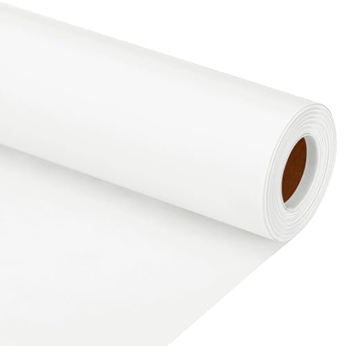 Papier d'emballage ultra résistant 80 GSM blanc pour bouquets de fleurs et colis PATIKIL