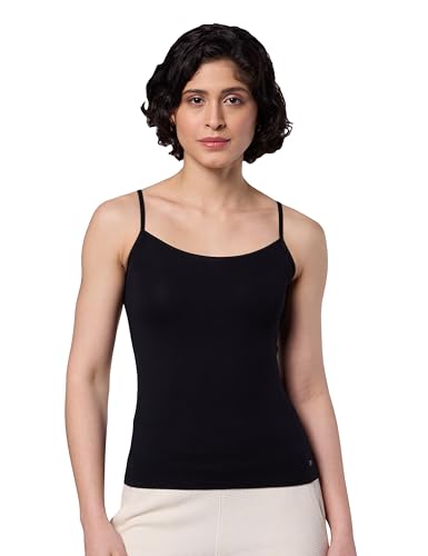 Image of Symbol Premium Women's Modal Elastane Stretch Camisole with Adjustable Straps | Anti Microbial Finish
