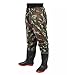 BcoMfy Warm Winter Hip Waders. Adult Hip Waders With Non-Slip Oxford Soles Outdoor Fishing Hunting Waders (Color : Black, Size : 7)
