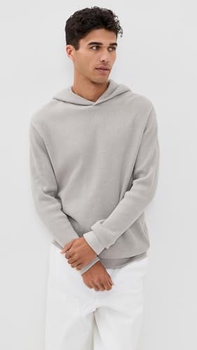 Vince Men's Mouline Thermal Pullover Hoodie2