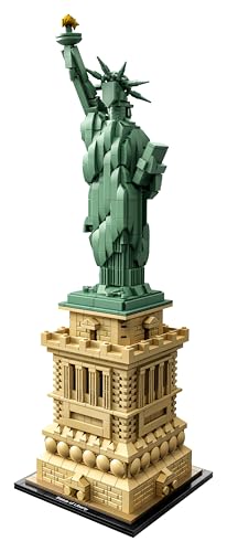 Architecture Statua della Libertà, Kit Modellismo per Adulti, Modellino da Costruire Souvenir di New York, Idea Regalo Donna o Uomo, Decorazione per Casa, Hobby Creativo da Collezione 21042 - Lego - Immagine 7