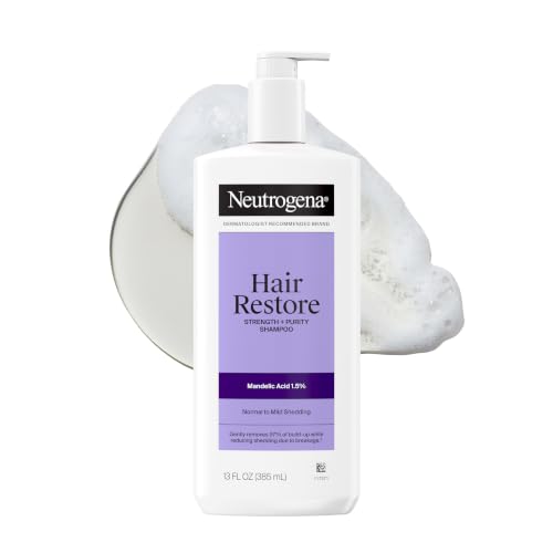 Neutrogena Hair Restore Strength + Purity Sulfate-Free Shampoo, 13 fl oz
