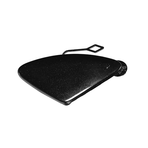 Image of Partuto Front Bumper Tow Hook Eye Hole Cover Compatible for BMW F30, Black Replacement