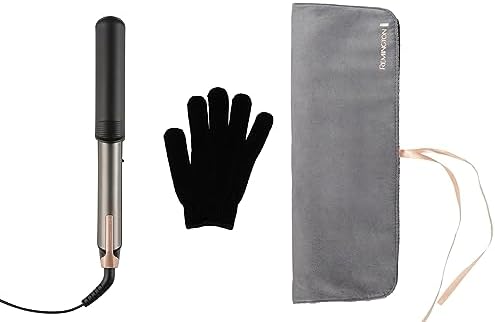 Remington prostownica do włosów i lokówka (2w1), łatwe przełączanie trybu prostowania/kręcenia dzięki nakładką FlexiCovers, temp. 150-230°C, wyświetlacz cyfrowy, ONE Straight & Curl Styler