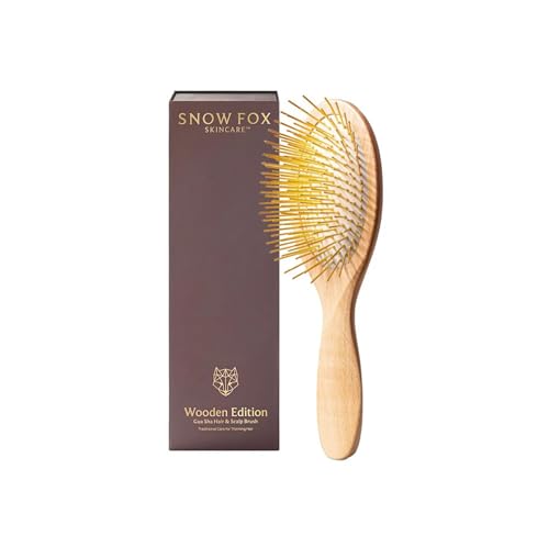 スノーフォックス プレミアム FOX カッサ ウッド ヘアブラシ