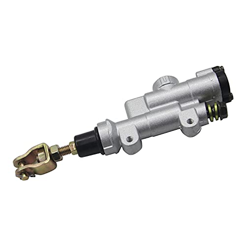 ZOOKOTO Universal Hydraulic Master Cylinder Pump, Rear Brake Master Cylinder Rear Foot Brake Cylinder for Honda CRF 250R 250X 450R
