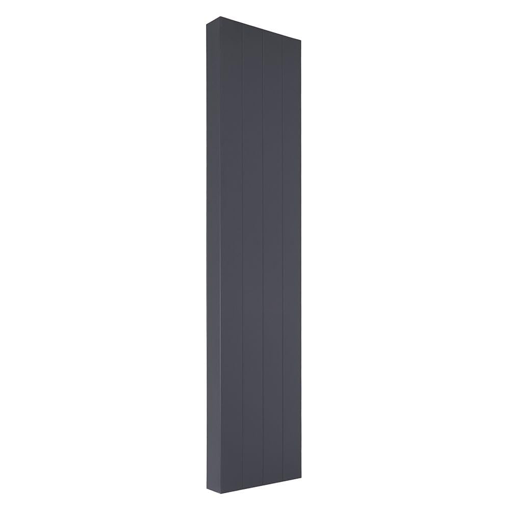 Milano Alora Anthracite Type 20 Vertical Double Panel Convector Radiator - 1800mm x 400mm