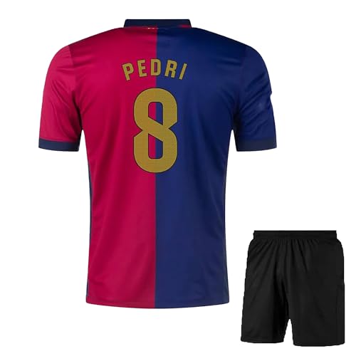 Image of Sports Baarce Football Home Jersey with Shorts 2024 /25 (Kid's, Boy's& Men)