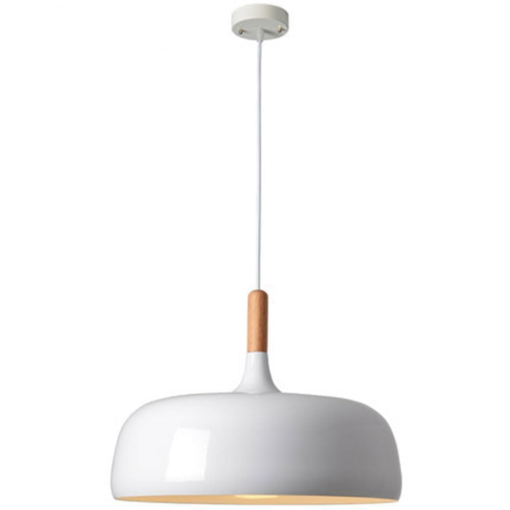 HYJAUSXB Elegant French Nordic Style LED Pendant Chandelier for Dining Room Bedroom Office with Mid Century Modern Design E26 Chandeliers Shade Hanging Lamp Entrance Club