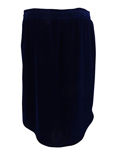 Ralph Lauren Women's Drawstring-Waist Skirt (XL, Navy)2