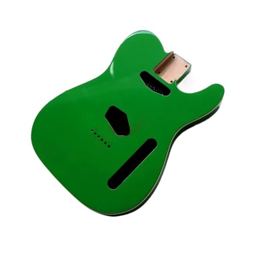 ギター本体 DIY アップグレード TL エレキギターボディアルダーアルダーボディレーシンググリーンエッジング高ポリッシュ