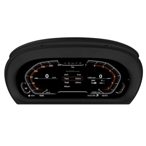 デジタル計器ゲージクラスタースピードメーター BMW 3シリーズ E90 E91 E92 E93 2006-2011 LCDダッシュボードパネル オドメーターコックピットに対応