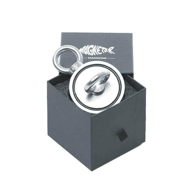 Pack Pêche à l'aimant Bulldog 400 KG - Utility Magnet - Argenté - 200 kg