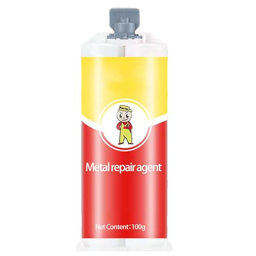 Xijobido Pegamento Para Metal | Adhesivo Industrial Para Soldadura De Metales De Uso Pesado,Sellantes Multifuncionales Resistentes Al Calor Para Moldeado, Taladrado, Roscado, Lijado Y Pulido