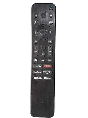 Image of Compatible with Sony Tv Remote RMF-TX810U Model Suitable Bravia XR OLED 4K Ultra HD Smart Google Television of A80L A83L A84L X75L X74L X70L X64L X90L XR80 XR81 Series-Non Voice Control.