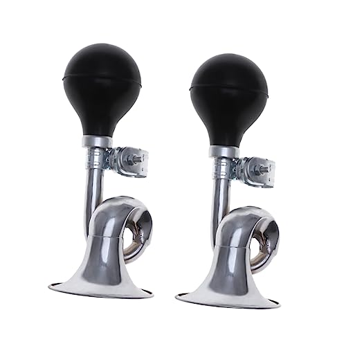 BESPORTBLE Practical Loud Air Horn Bike Bell Snail Shape Horn for Handlebars Replacement for Bike 22.2mm Fit Cycling Safety
