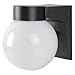 Morris 72120, LED Globe Entry-Way Light, 9W, 4000K, Black (Pack of 6 pcs)