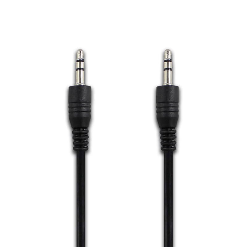 Cable de audio/video 3.5mm Jack 5ft negro miniatura 4
