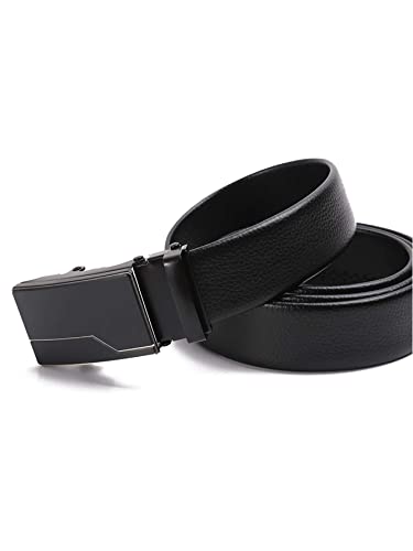 Men's Belts-Men's Buckle Belts Black Belts3