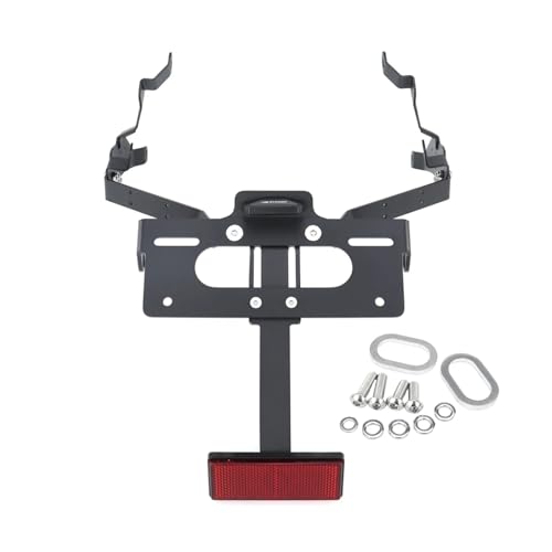 Support de plaque d'immatriculation moto arrière en aluminium pour vos balades en Honda