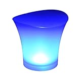 Fabriqué à partir de matériau PP de qualité alimentaire durable et de qualité, le seau à glace LED est conçu pour durer. Son design compact permet un placement facile dans différents environnements, tandis que son aspect tendance ajoute une touche de sophistication.
