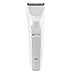 Produktbild Drahtloser Haarschneider zum Aufladen, Ölkopf Edelstahl-Schneidkopf Elektrischer Trimmer 0 Schneidkopf Push White Haircut Kit Professional IPX4 Wasserdicht 2-tlg