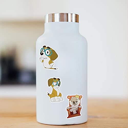 Krutkmr 100Pcs Cute Cartoon Stickers Pack Vinyl Waterproof Stickers Cute Stickers Bomb For Laptop Skateboard Water Bottle Bike Phone Guitar Luggage For Kids Teens, Blue #TOP4