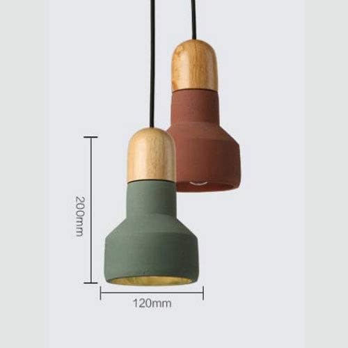 Chandelier, ダイニングルーム、リビングルーム、ベッドルームモダンでシンプルなレトロ工業用シャンデリアセメントシングルヘッ