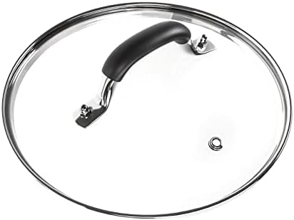 10 Inch Tempered Glass Lid Compatible with 8 Quart Instant Pot and Ninja Foodi, Universal Electric Pressure Cooker Lid with Upgraded Heat-resistant Silicone Handle - Thumbnail 4