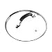 Tempered Glass Lid for Instant Pot 8 Quart, WISH Universal Electric Pressure Cooker Lid with Two Handle Knobs - 10 Inch