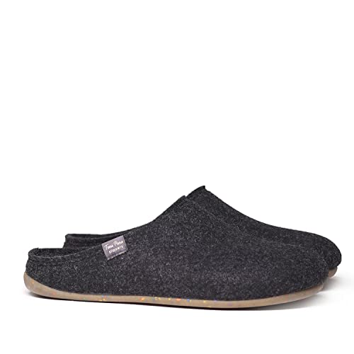 TONI PONS Zapatilla tipo zueco para hombre en fieltro reciclado - NEO-FR - NEGRE - 43
