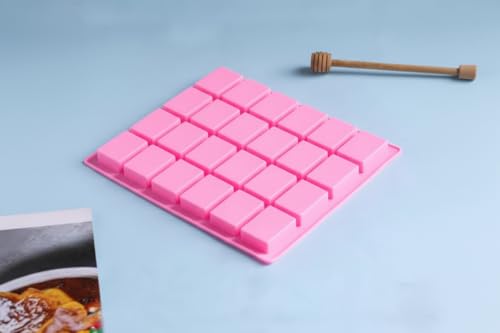 Image of Rectangle Sample 10g Silicone Soap Mould | 24x20 cm | Food-Grade Non-Stick Reusable Craft Mold for Handmade Soaps