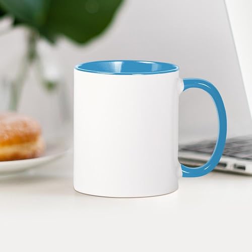 Taza Café Cerámica 11 oz Blanca Cilíndrica miniatura 4